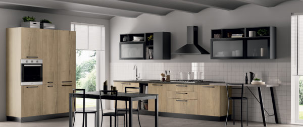 modello Domino 2 - casa piazza arredamenti - cucine su misura marca prima cucine