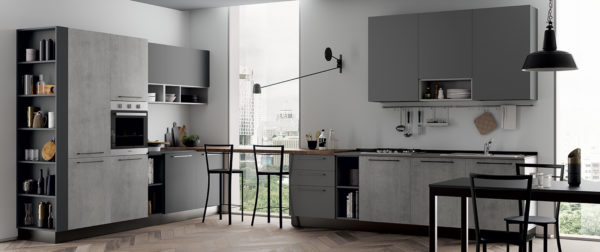 modello Domino 7 - casa piazza arredamenti - cucine su misura marca prima cucine